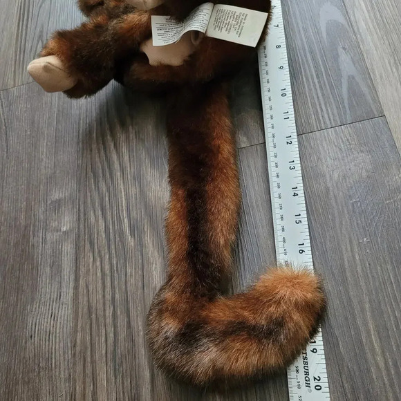 Folkmanis Monkey Hand Puppet Plush Brown Full Body Folktails Chimpanzee Toy Play - Picture 5 of 11